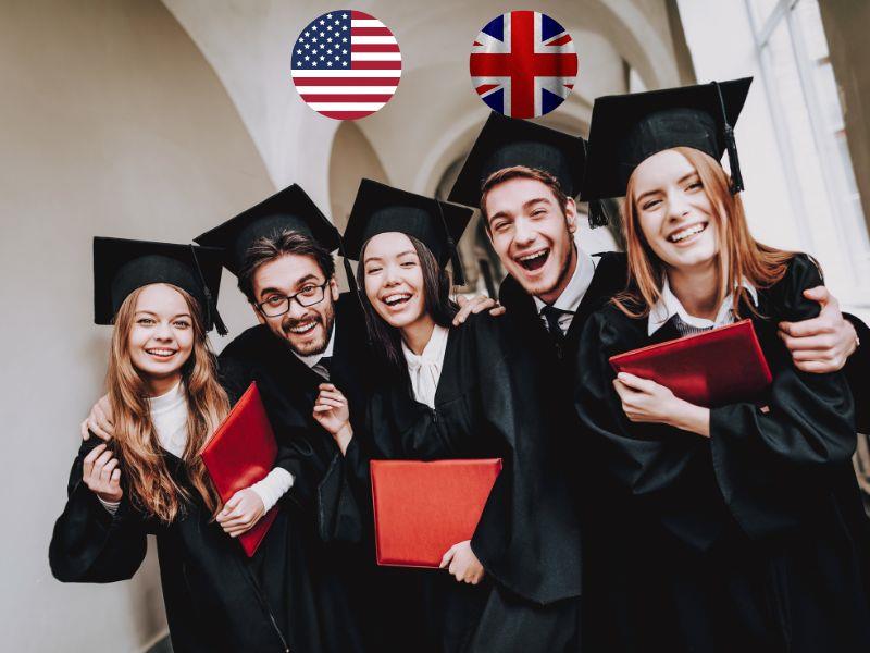 مقایسه شرایط تحصیل در انگلیس و آمریکا